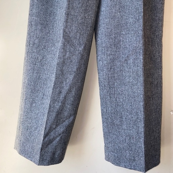 VINTAGE Grey Wool USA Made Classy Dress Trousers Size 8 - Picture 4 of 10